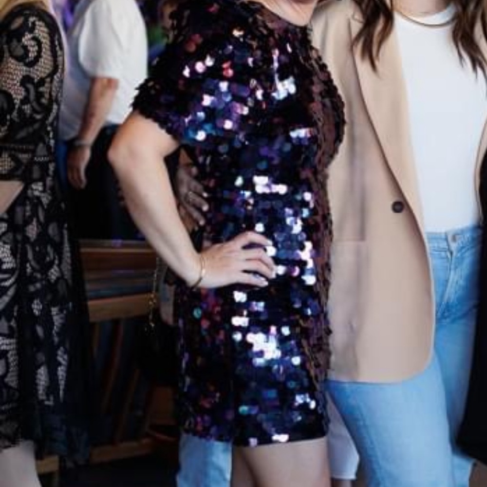 Sequin cocktail dress